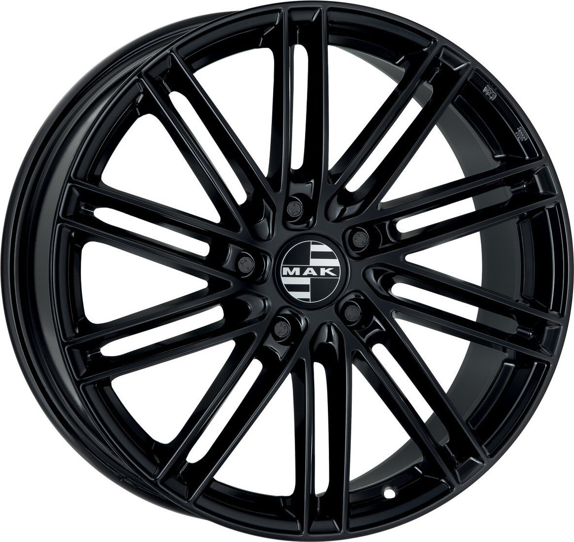Литые диски MAK Leipzig 20x9" 5x130мм DIA 71.6мм ET 50мм Gloss Black