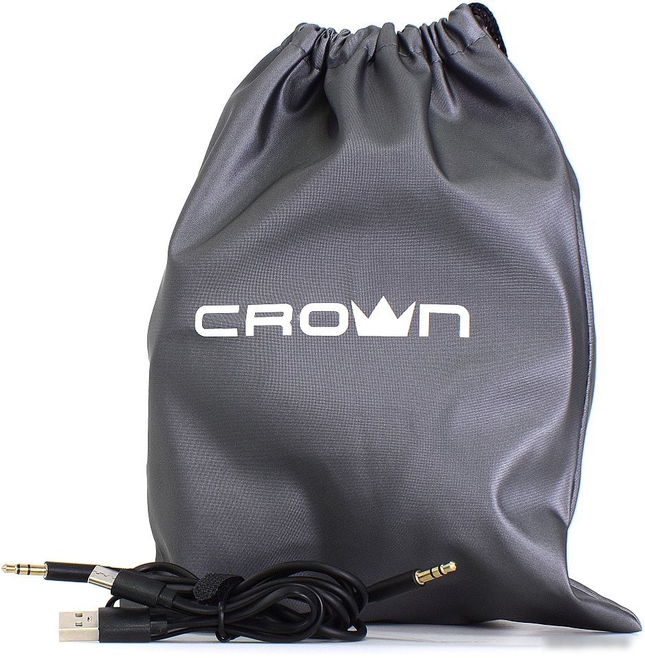 Наушники CrownMicro CMBH-5050 (серебристый)