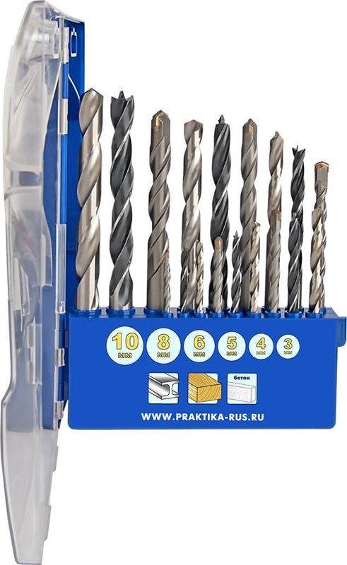 Набор сверл Практика Профи 640-391 (18 шт)
