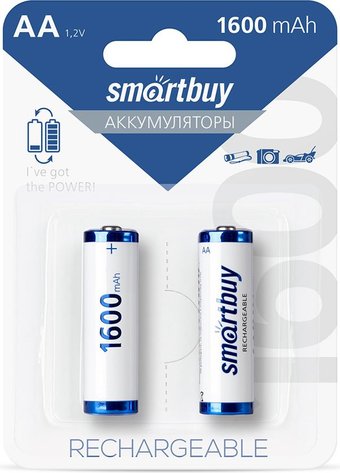 Аккумулятор SmartBuy SBBR-2A02BL1600