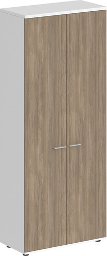 Книжный шкаф Norden SG.821.WH.OD (белый/дуб темный)