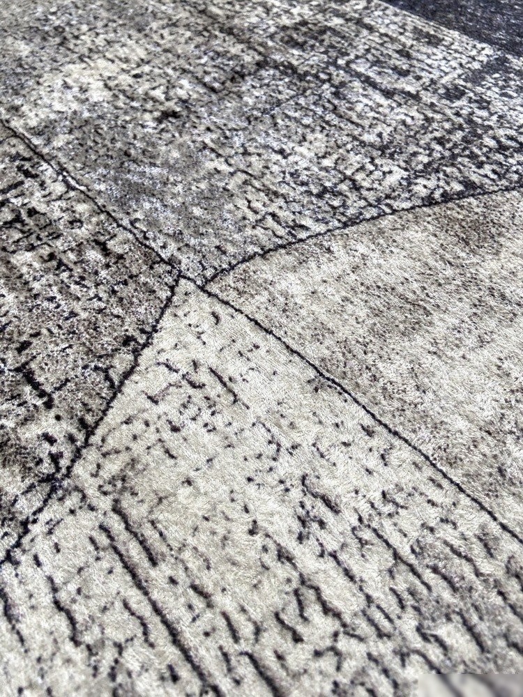 Ковер для жилой комнаты Linea Hali Banco P1044-GREY (1.5x2.3)