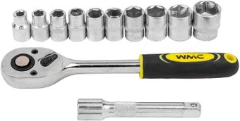 Набор трещотка с головками WMC Tools WMC-4123 (12 предметов)
