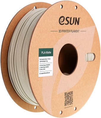 Филамент eSUN PLA-Matte PLA-MT175LK5B1 (1.75 мм, 5 кг, светлый хаки)