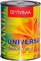 Эмаль Оптима ПФ-115 0.9 кг (синий)