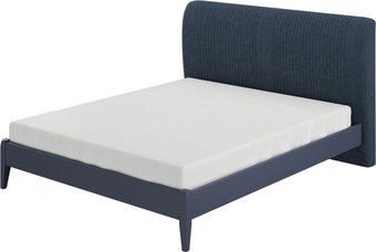 Кровать Bravo Мебель Джали Полоса 180х200 (темный лазурный)