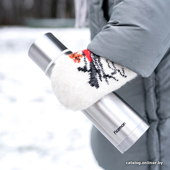 Термос Fissman 9845 750 мл (нержавеющая сталь)