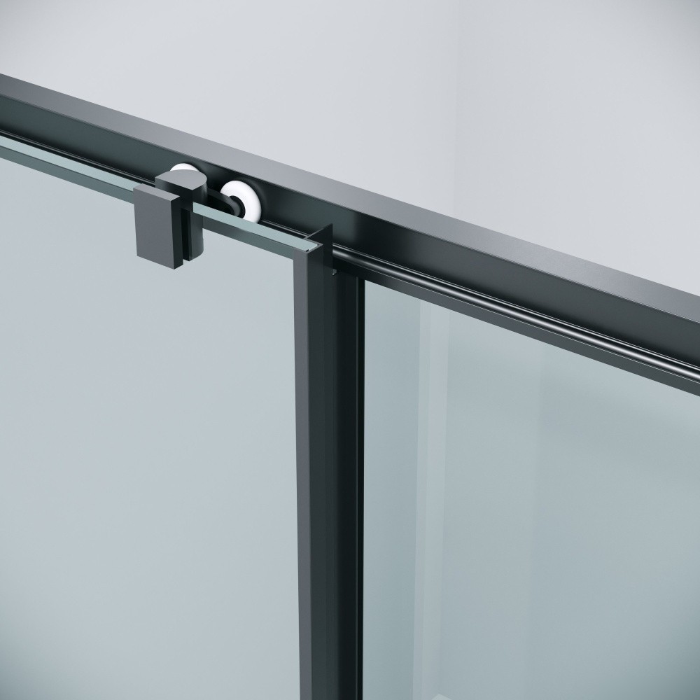 Душевой уголок Grossman Cosmo 120x80x195 120.K33.02.1280.21.00 (черный матовый/стекло прозрачное)