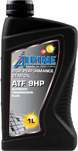 Трансмиссионное масло Alpine ATF 9HP 0101921 1л Трансмиссионное масло Alpine ATF 9HP 0101921 1л