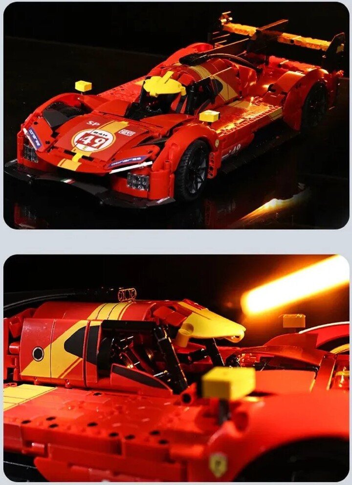 Конструктор CaDa Гоночный автомобиль Blazing Flame C63008W