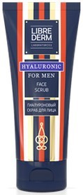 Librederm Скраб для лица For Men гиалуроновый гель-скраб (150 мл)
