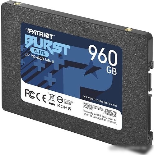 SSD Patriot Burst Elite 960GB PBE960GS25SSDR