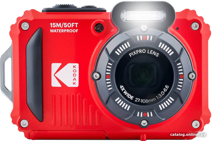 Фотоаппарат Kodak Pixpro WPZ2 (красный)