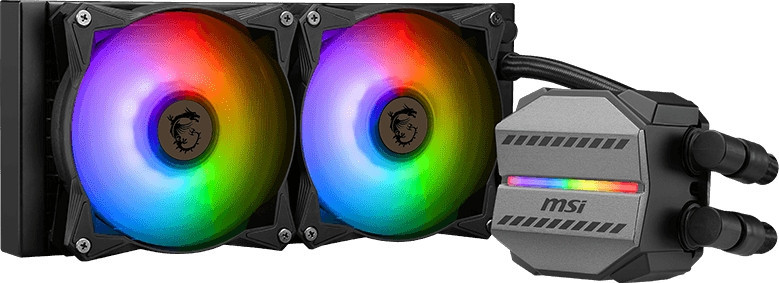 Жидкостное охлаждение для процессора MSI MAG CoreLiquid M240 (черный)