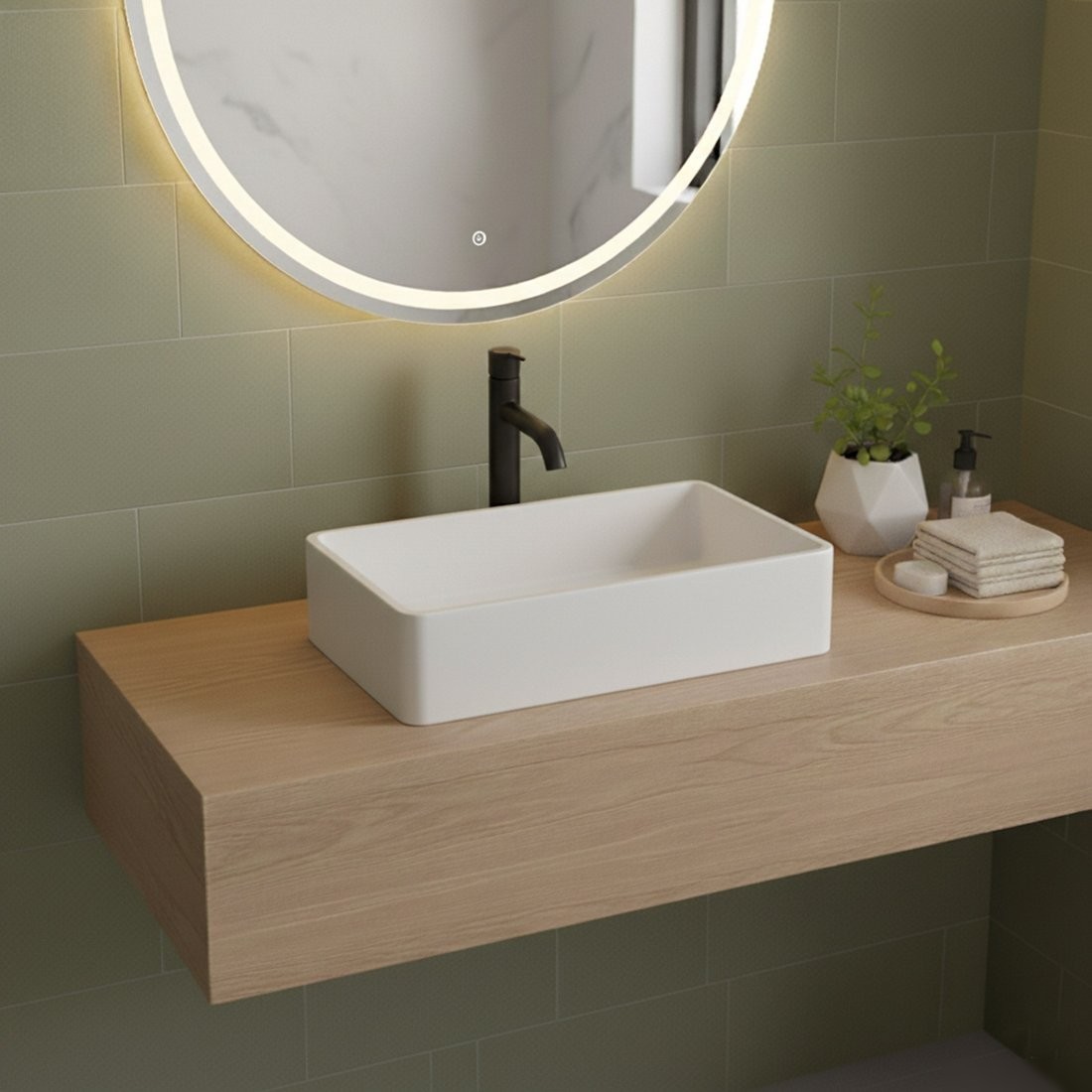 Умывальник Lauter Ravia 21R451PW (Pure White)