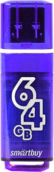 USB Flash Smart Buy Glossy Dark Blue 64GB [SB64GBGS-DB]