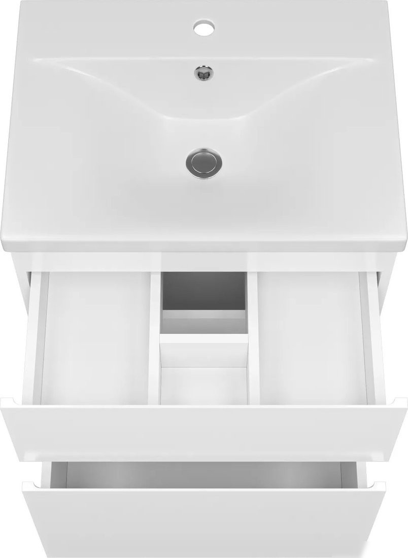 Misty Тумба под умывальник Лаки 60 П-Лак-01060-0112Я+RCW-140360WH