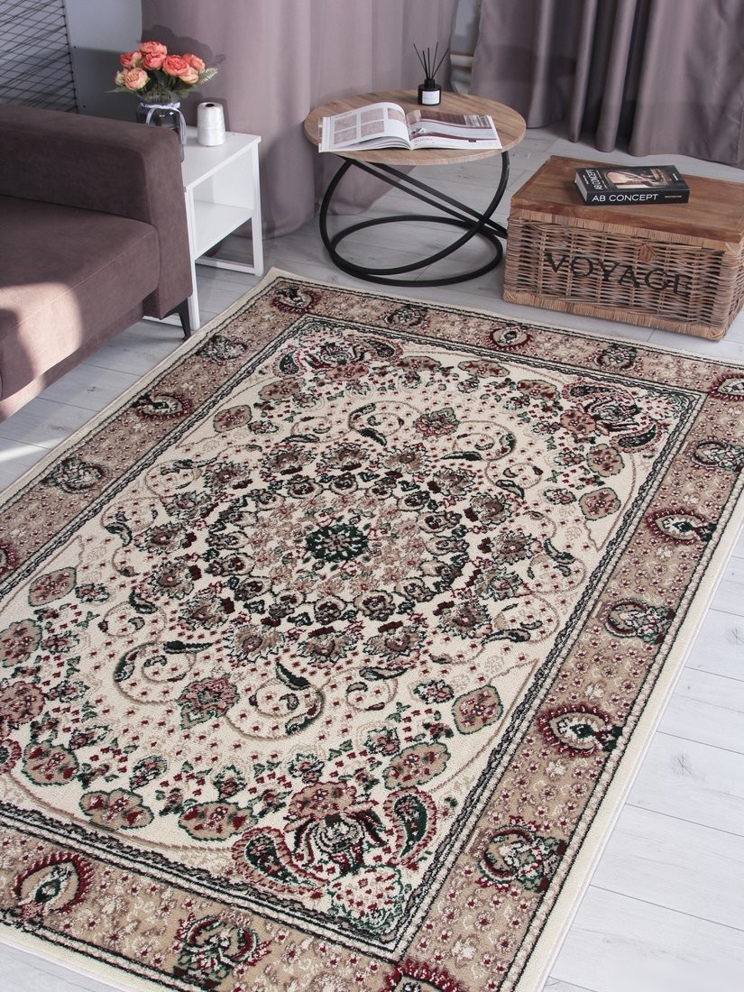 Ковер для жилой комнаты Merinos Darga F674-STAN-CREAM (2x5)