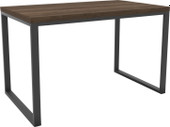 Стол Hype Mebel Чикаго 110x50 (черный/дуб галифакс олово)
