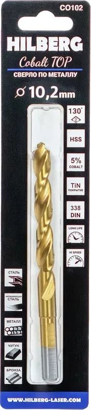 Сверло Hilberg CO102