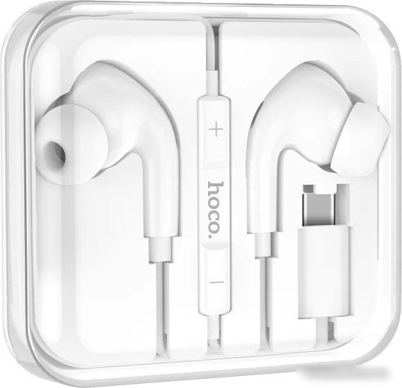 Наушники Hoco M101 Pro USB Type-C (белый)