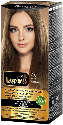 Белита-М Hair Happiness Стойкая 7.0 русый