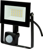 Уличный прожектор Uniel ULF-F62-30W/6500K SENSOR IP54 200-240В BLACK UL-00007125