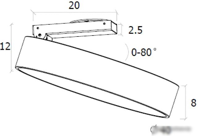 Точечный светильник DesignLed UF034-40-WH-NW