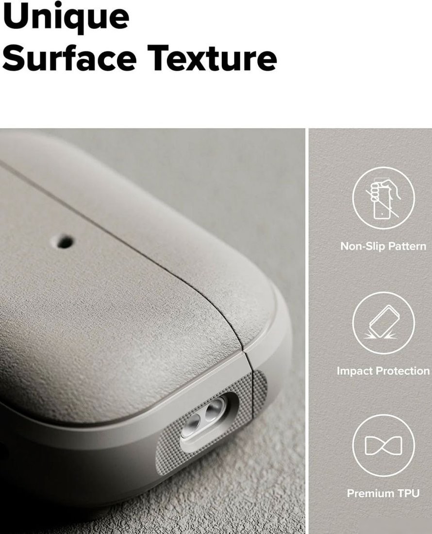 Чехол Ringke Onyx Magnetic для Airpods Pro 3 Warm Gray