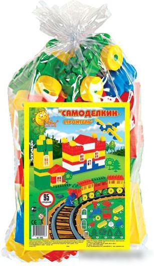 Конструктор Полесье 0583 Строитель Средний