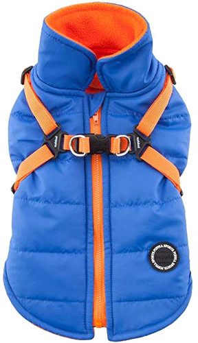 Шлейка-жилетка Puppia Mountaineer II PAPD-VT1366-RB-XXL (голубой)