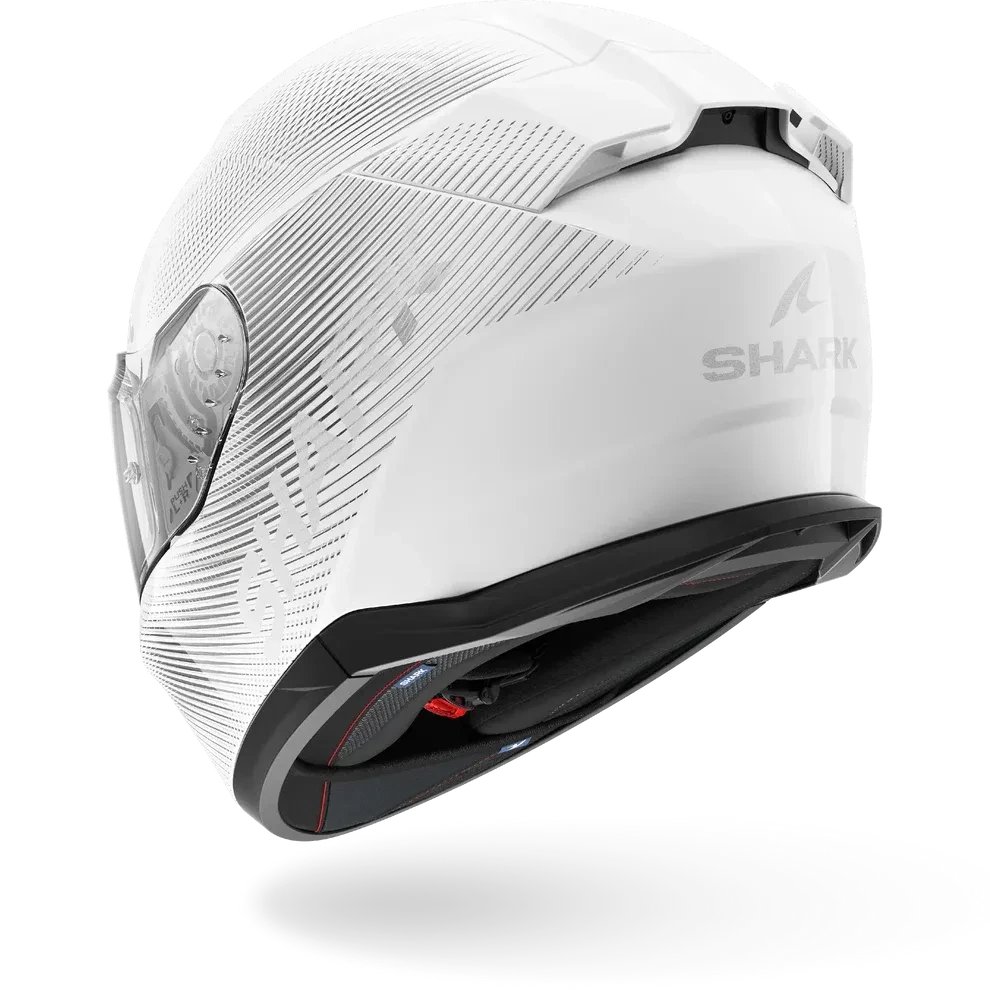 Мотошлем Shark Helmets D-Skwal 3 SP Lyne HE0902E-WSS-L (L, белый/серебристый)