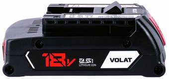 Аккумулятор VOLAT BOS-GBA18V40 (18В/2.5 Ah)