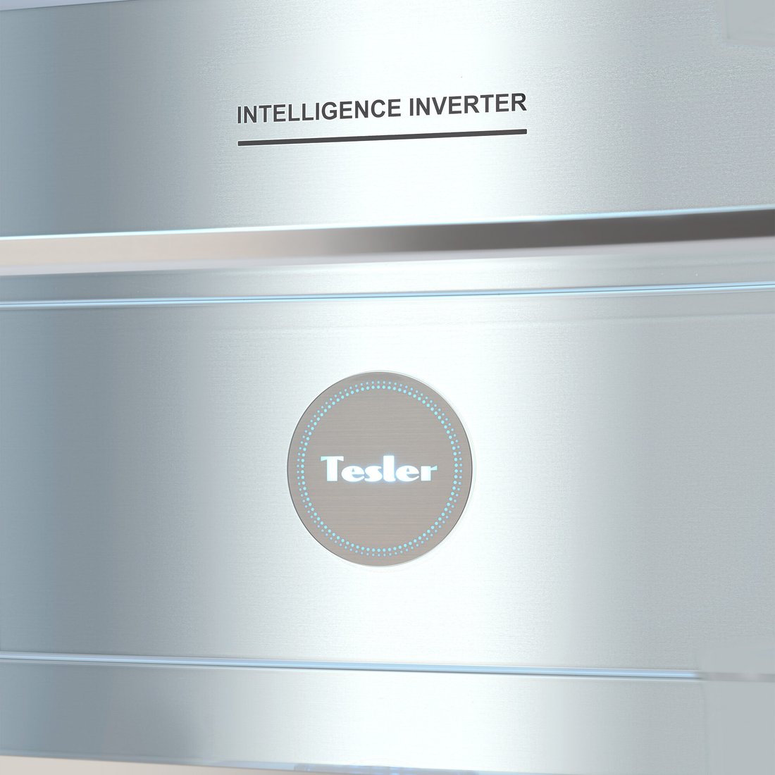 Холодильник Tesler RFD-427BI (серый)