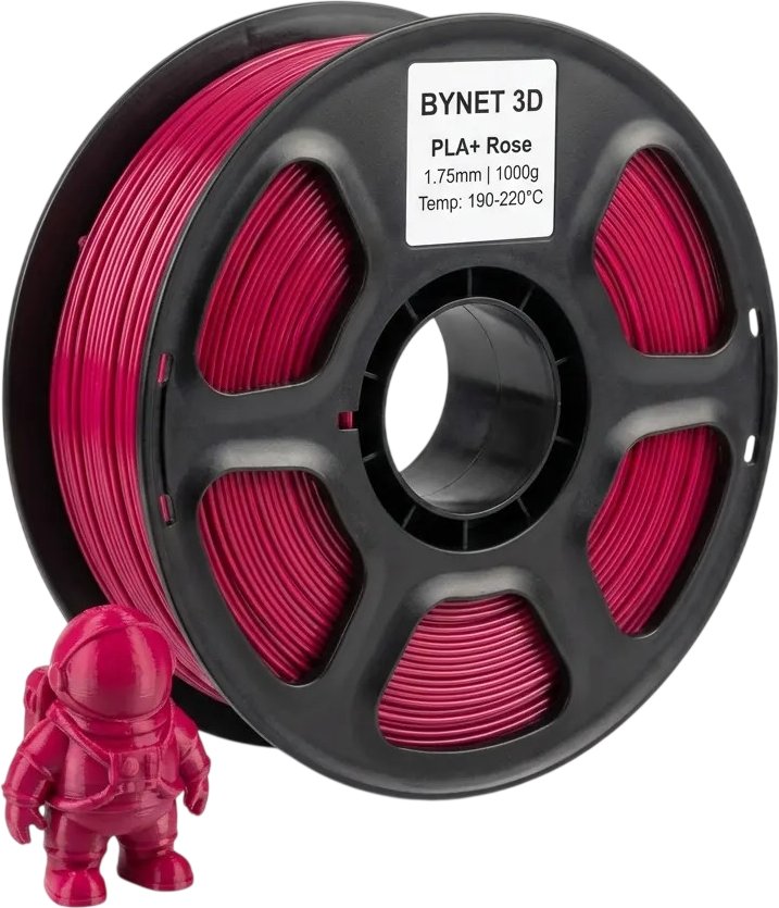Филамент BYNET3D PLA + BN_PLA10_RS (Rose)
