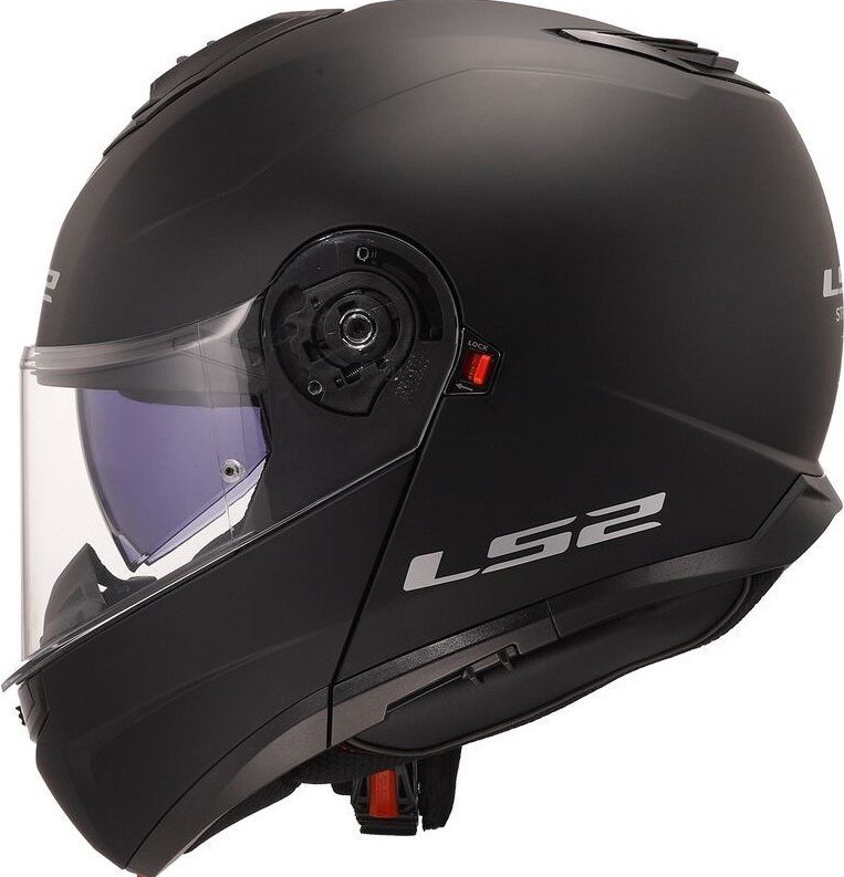 Мотошлем LS2 FF908 Strobe II Solid (XS, матовый черный)