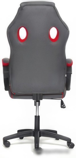 Кресло TetChair Racer Gt (кожзам/ткань, металлик/красный)