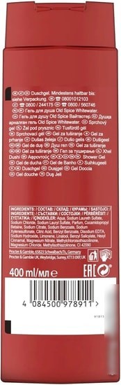 Косметика по уходу за телом Old Spice Whitewater 400 мл