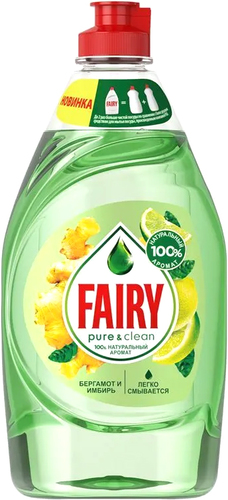 Средство для мытья посуды Fairy Platinum Лайм 430 мл