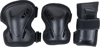 Комплект защиты Tech Team Safe fit adult 3.0 NN013971 (M, черный)
