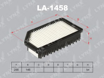 Воздушный фильтр LynxAuto LA1458