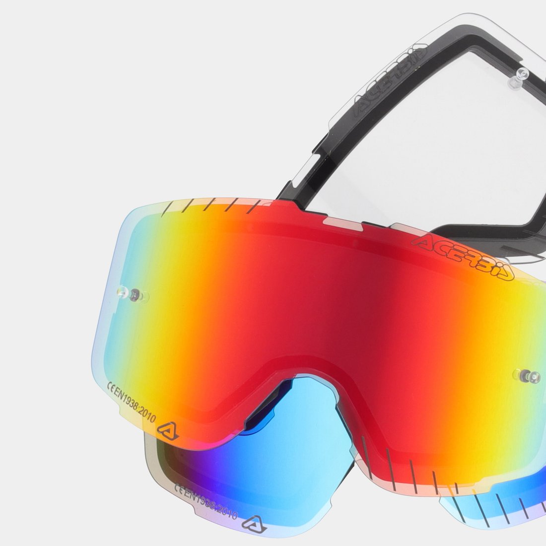 Мотошлем Acerbis Vanguard Kid Mirror 0027526.316 (черный/синий)