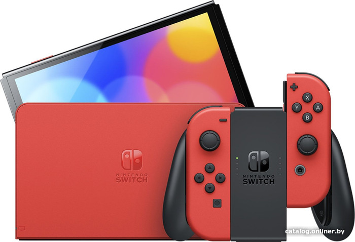 Игровая приставка Nintendo Switch OLED (Mario Red Edition)