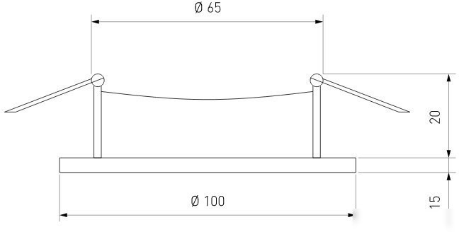 Точечный светильник Elektrostandard 7215 MR16 WH