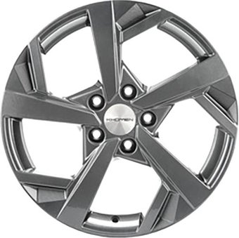 Литые диски Khomen KHW1712 i40 17x7" 5x114.3мм DIA 67.1мм ET 45мм Gray