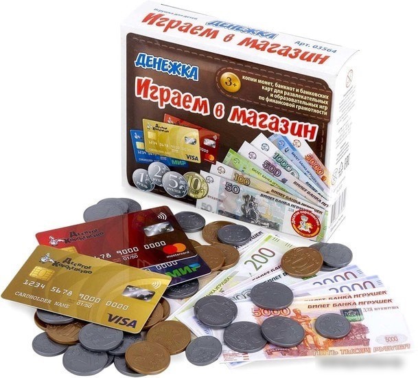 Настольная игра Десятое королевство Играем в магазин. Денежка 03564