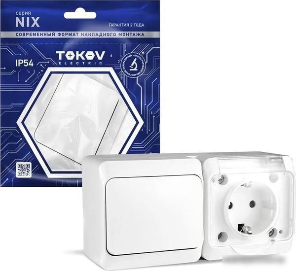 Выключатель Tokov Electric TKE-NX-V1RZ-C01T-IP54