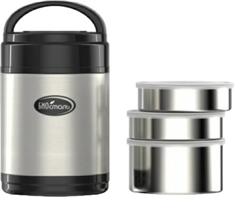 Термос для еды BIOSTAL NR-1800-3 1.8л (нержавеющая сталь)