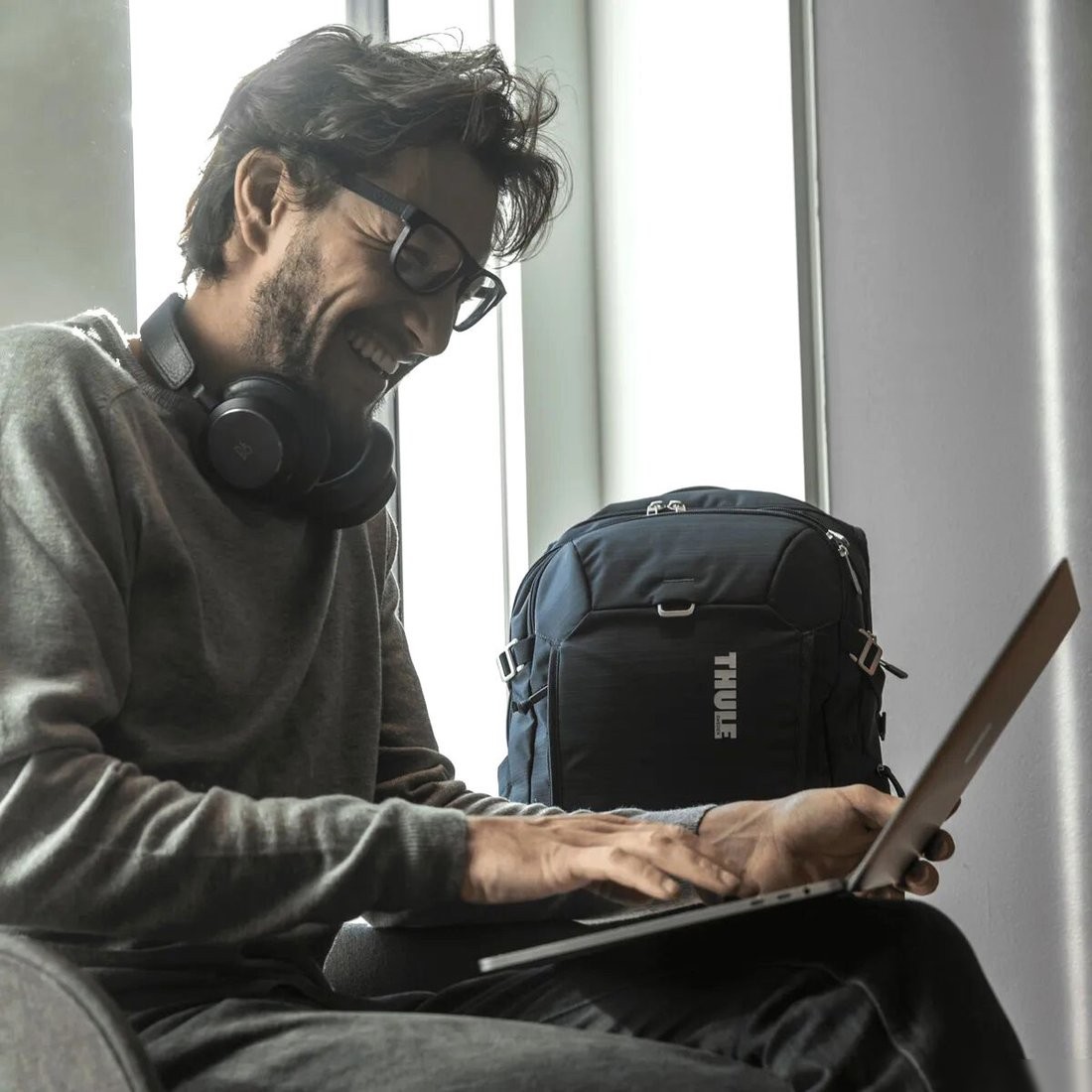 Городской рюкзак Thule Construct 28L CONBP216CB (синий)