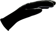 Текстильные перчатки Wurth Black PU 0899402410